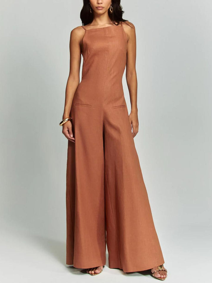 JOLENE - ELEGANT HALTER JUMPSUIT