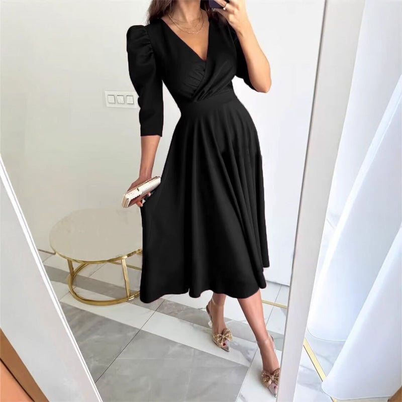 GOLA - WAIST-SLIMMING MIDI DRESS STYLE