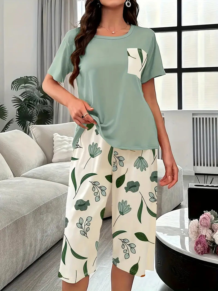 PRINCESSLEA - COZY FLORAL RELAXATION WEAR SET