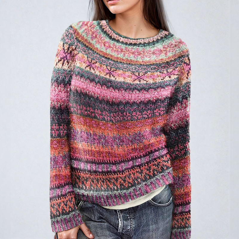 Ava - Classic Fair-Isle Sweater