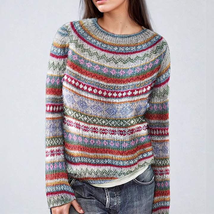 Ava - Classic Fair-Isle Sweater