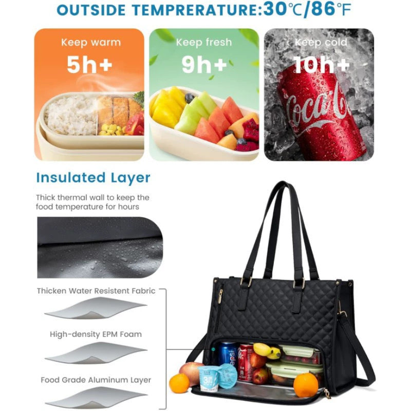 MYCA - FASHIONABLE 2-IN-1 BAG WITH THERMAL LINING
