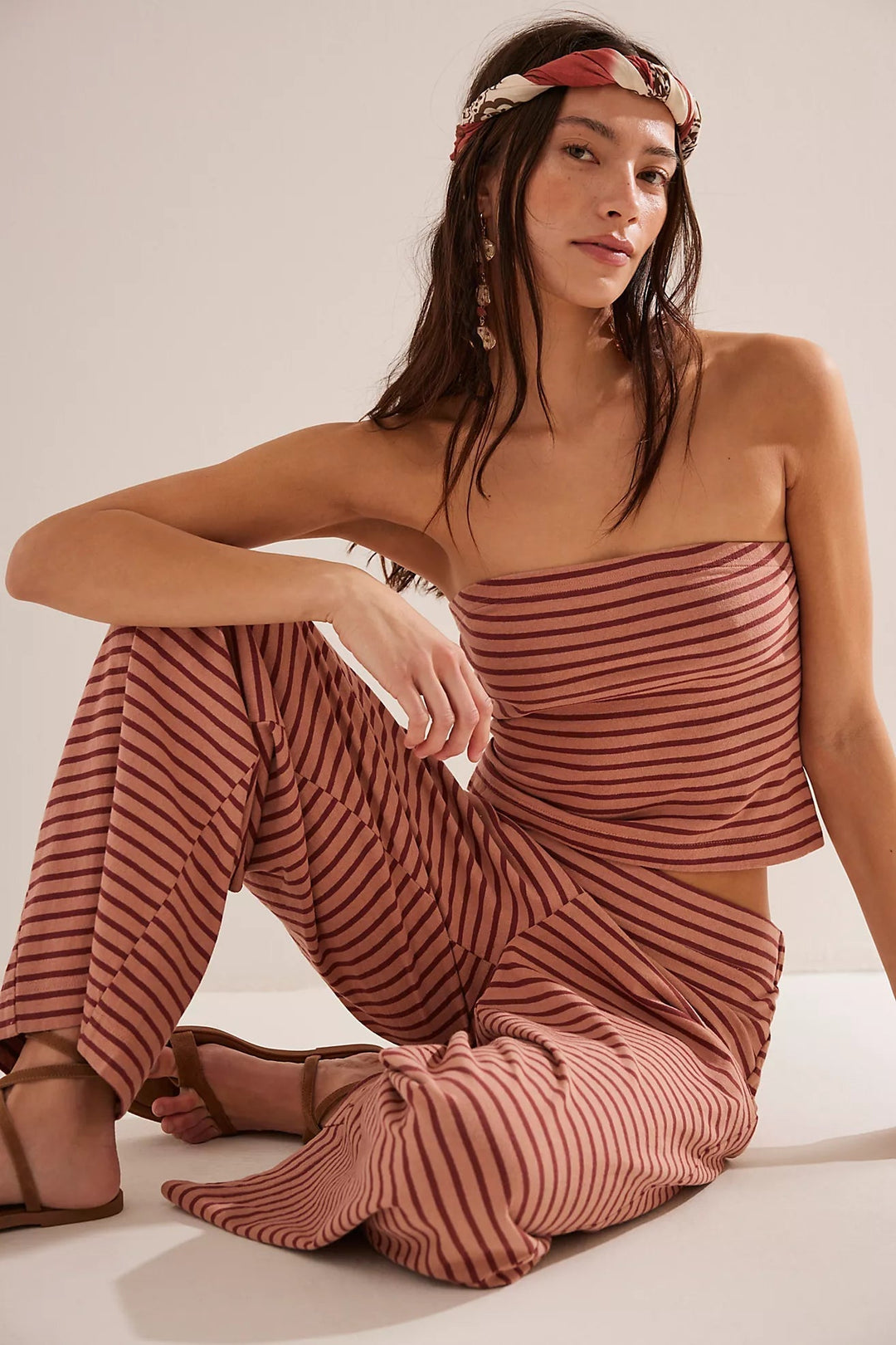 SARAHLEE - CHIC FLOWY TWO-PIECE OUTFIT SET