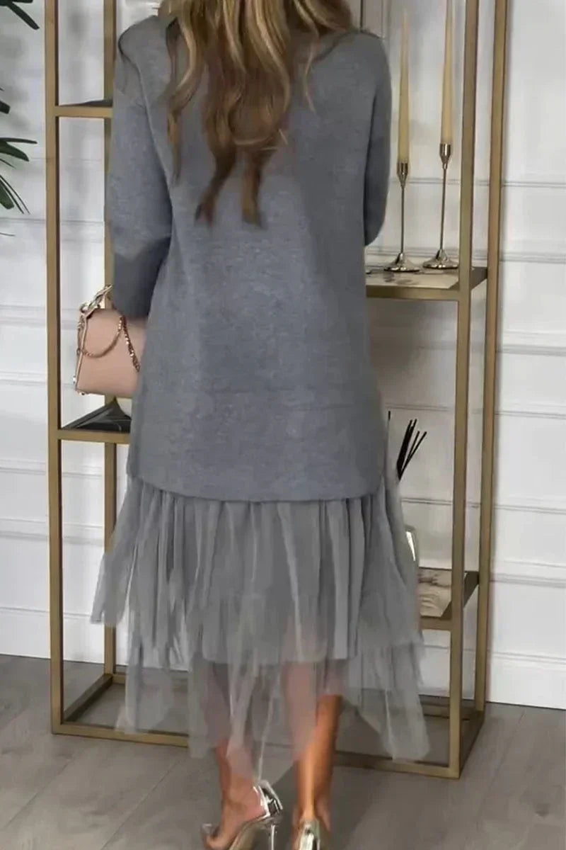PENNYLANE - ELEGANT LONG SLEEVE TULLE SET