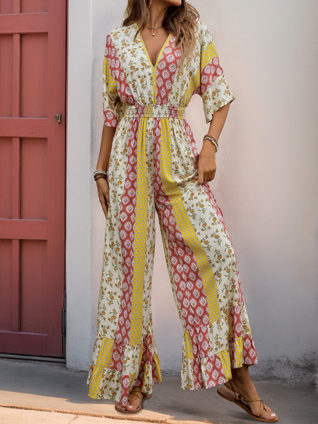 KATYA - SUMMER GLAMOUR STYLE JUMPSUIT