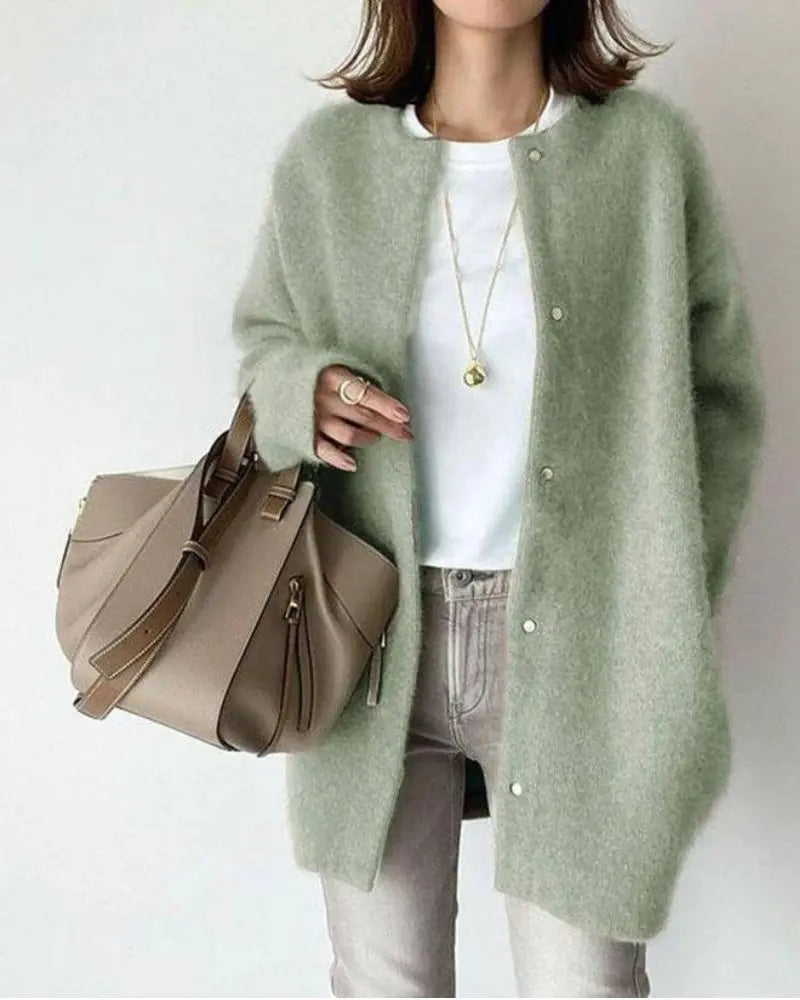 Kath | Wool and Mohair Cardigan for Women