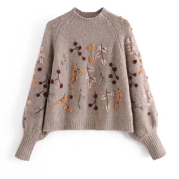 Lely | Women's Comfortable Sweater Autumn Print