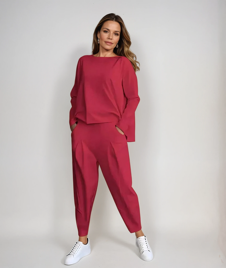 CARAMIA - COMFORTABLE TWO PIECE COTTON SET
