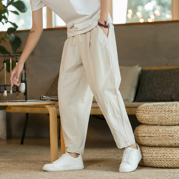 PHILIP - LINEN SUMMER PANTS