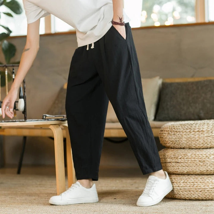 PHILIP - LINEN SUMMER PANTS