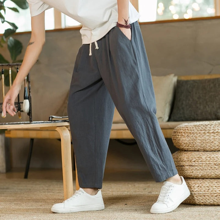 PHILIP - LINEN SUMMER PANTS