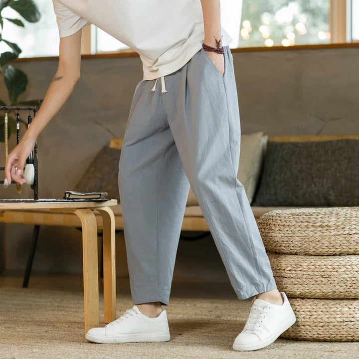 PHILIP - LINEN SUMMER PANTS
