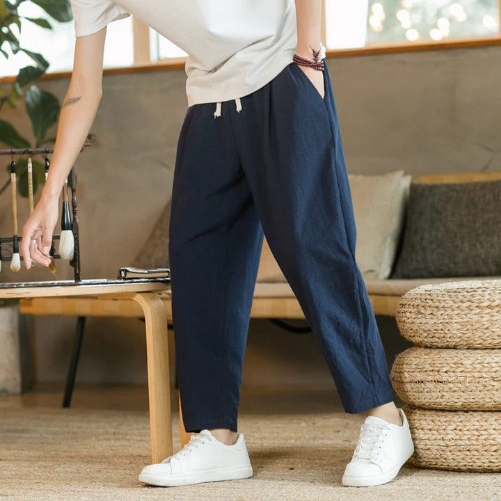 PHILIP - LINEN SUMMER PANTS